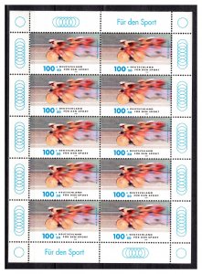 Germany Bund Scott # B844, mint nh, b/10