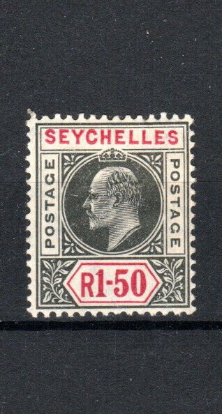 Seychelles 1906 1r.50 Sg 69 MH Rick-