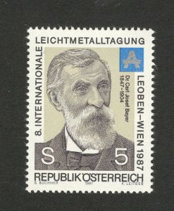 AUSTRIA-MNH STAMP-International Light Metal Meeting-1987.