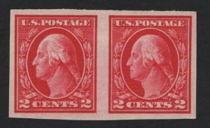 United States MINT Scott Number 409 PAIR MLH  F-VF   -  BARNEYS