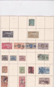 french colonies stamps on page ref 10524