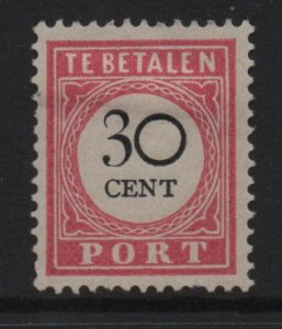 Netherlands Indies   #J21  MH  1906  Postage due  30c