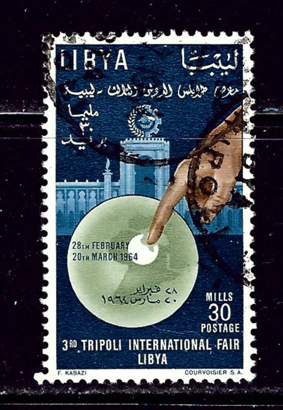 Libya 242 Used 1964 overprint