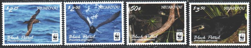 Niuafouou. 2016. 607-10. WWF, birds, fauna. MNH.