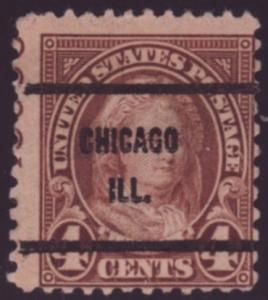 US Precancel Chicago Illinois 6665