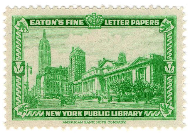 (I.B) US Cinderella : Eaton's Fine Letter Papers (New York Public Library)