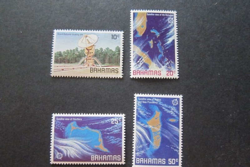 Bahamas Sc 486-489 Satellite Set MNH