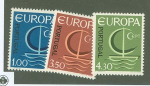 Portugal #980-982 Mint (NH) Single (Complete Set) (Europa)