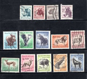 South Africa #200-213  VF,  Used  CV  9.30   .....  5790109