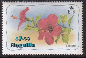 1982 Anguilla $7.50 issue Flowers: Hibiscus MNH Sc# 478 CV: $14.00