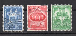 Czechoslovakia 1020-1022 used