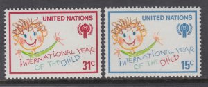 UN New York 310-311 MNH VF