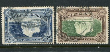 Southern Rhodesia #71-2 used