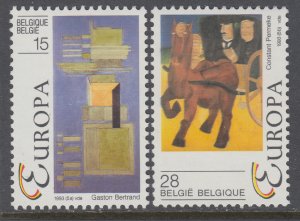 Belgium 1483-1484 Europa MNH VF