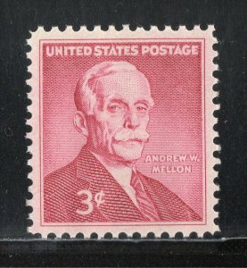 1072 * ANDREW W MELLON *  U.S. Postage Stamp  MNH