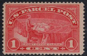 U.S. Scott #Q1 1-Cent Parcel Post  Stamp - Mint Single