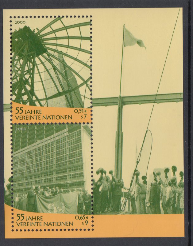 UN Vienna 277 Souvenir Sheet MNH VF