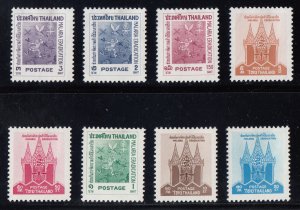 Thailand Scott #373-380 MH