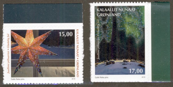 Greenland 2019 Scott #829-830 Mint Never Hinged