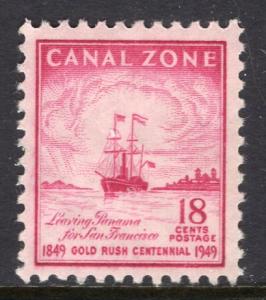 Canal Zone 143 MNH VF