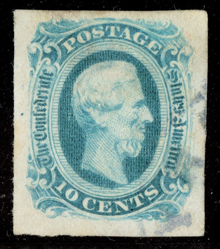 [0910] CONFEDERATE STATES 1862 Scott#CSA12 used