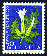 Switzerland 1960 Sc B298-302 MNH Pro Juventute set