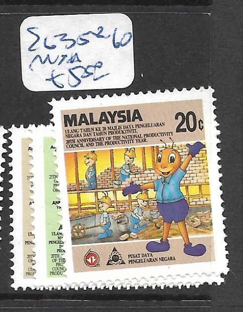 MALAYSIA   (PP2805B)  SG 358-60    MNH