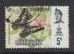 Malaysia Selangor 1977 Sc 130b 5c Harrison Printing Used