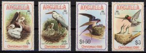 [HipG2134] Anguilla 1980 birds good set very fine MNH stamps