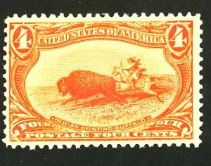 U.S. #287 MINT OG LH