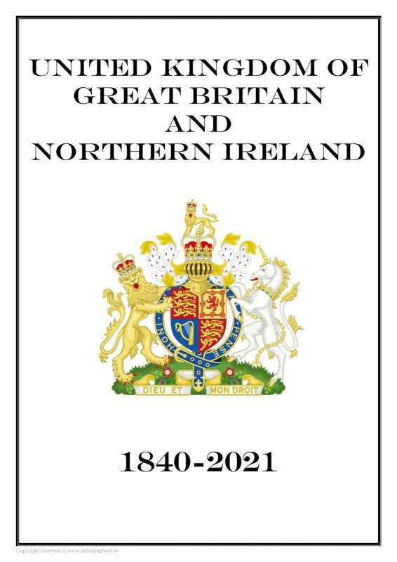 United Kingdom of Great Britain and Northern Ireland 1840-2021 PDF(DIGITAL)