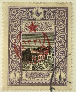 AlexStamps TURKEY #B44 SUPERB Used 