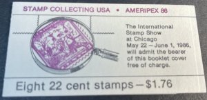 U.S.#  BK153-MINT/NEVER HINGED--COMPLETE BOOKLET/UNEXPLODED--1986