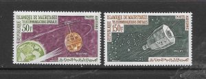 MAURITANIA #C23-24 TELSTAR  MNH