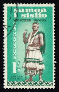 Samoa #229 Talking Chief; Used (0.85)