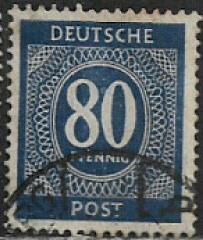 Germany #554 Used Stamp - Numeral