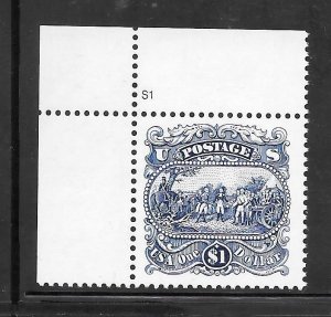 #2590 MNH Plate # Single