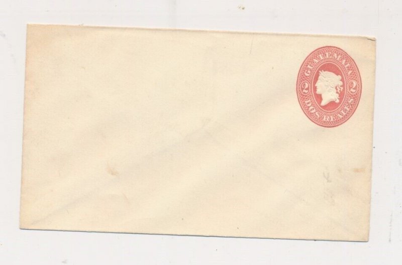 D336029 Guatemala Postal Stationary cover, mint unused 2 Realles