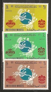 United Arab Emirates SC  33-5 Mint, Never Hinged