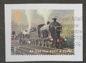 GREAT BRITAIN 2014 CLASSIC LOCOS. SG 3571 FINE USED