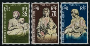 New Hebrides FR 220-2 MNH Christmas, Sculptures