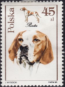 Poland 2905 Dogs Pointer 1989