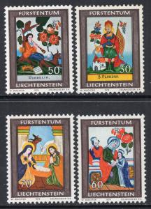 Liechtenstein 560-563 MNH VF