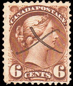 Canada Scott 43 Used.