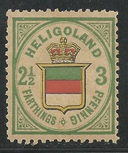 German States Heligoland Scott #20 Mint Hinged Sound Stamp