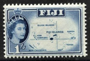 STAMP STATION PERTH - Fiji #171 QEII Definitive MVLH