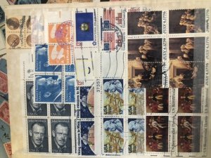 W.W Stamps In Stock Book + Some VERY OLD U.S Might Find Some Gems