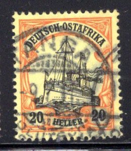 German East Africa (DOA) #26, Tanga CDS, 24 October 1909, CV $16