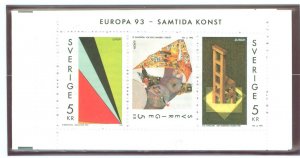 Sweden #2019a Mint (NH) Single (Complete Set) (Art)