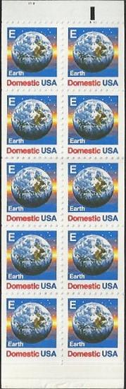 # 2282 BK157 MINT NEVER HINGED Booklet E STAMP GLOBE